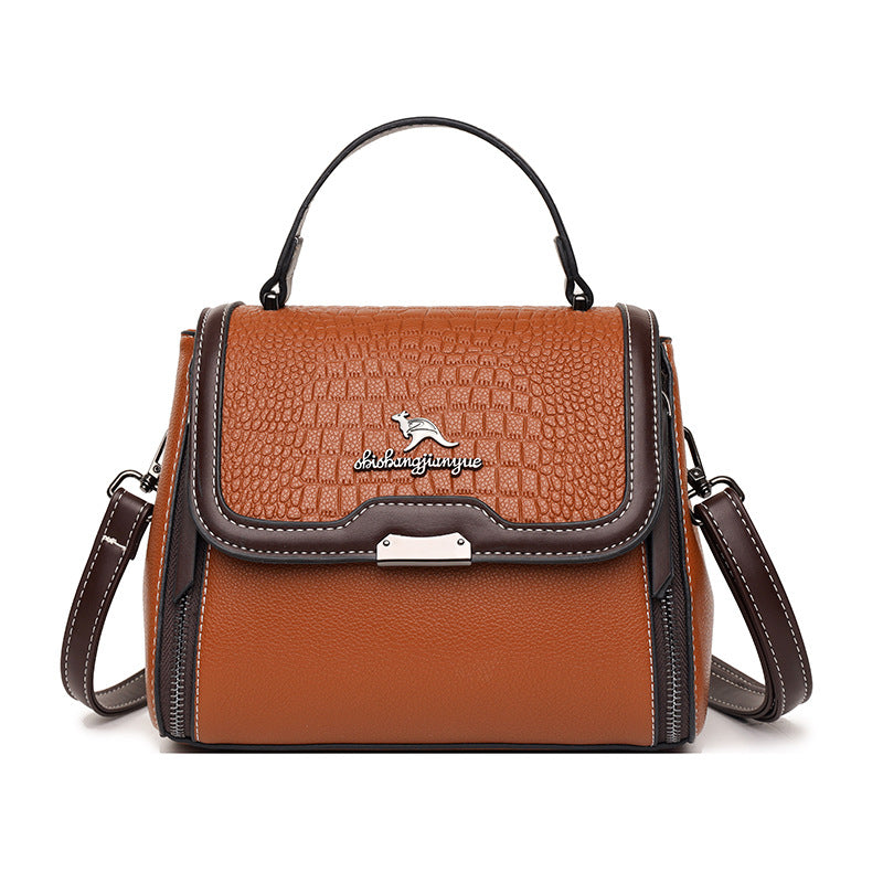 Women's Authentic Leather Tactile Feel Fashion Mother Bags