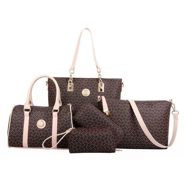 Women's Arrow Fishbone Pattern Mother Trendy Global Handbags