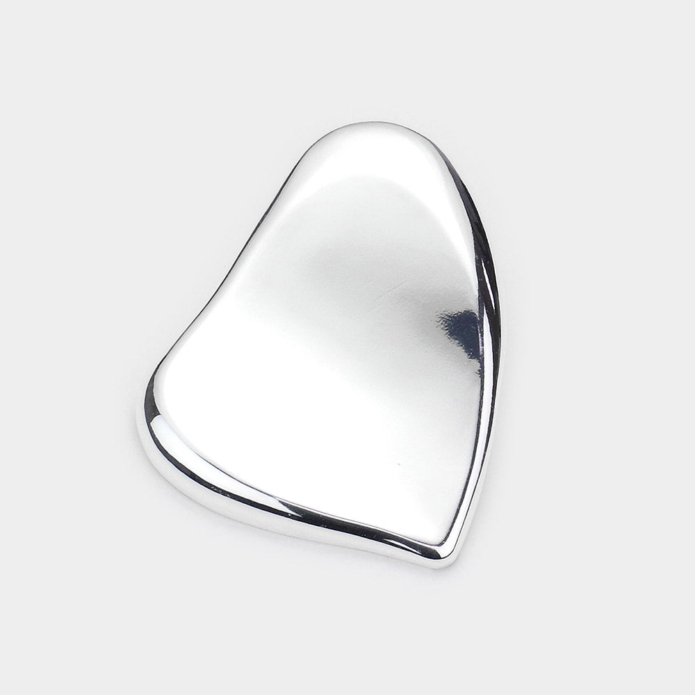 Abstract Metal Pendant