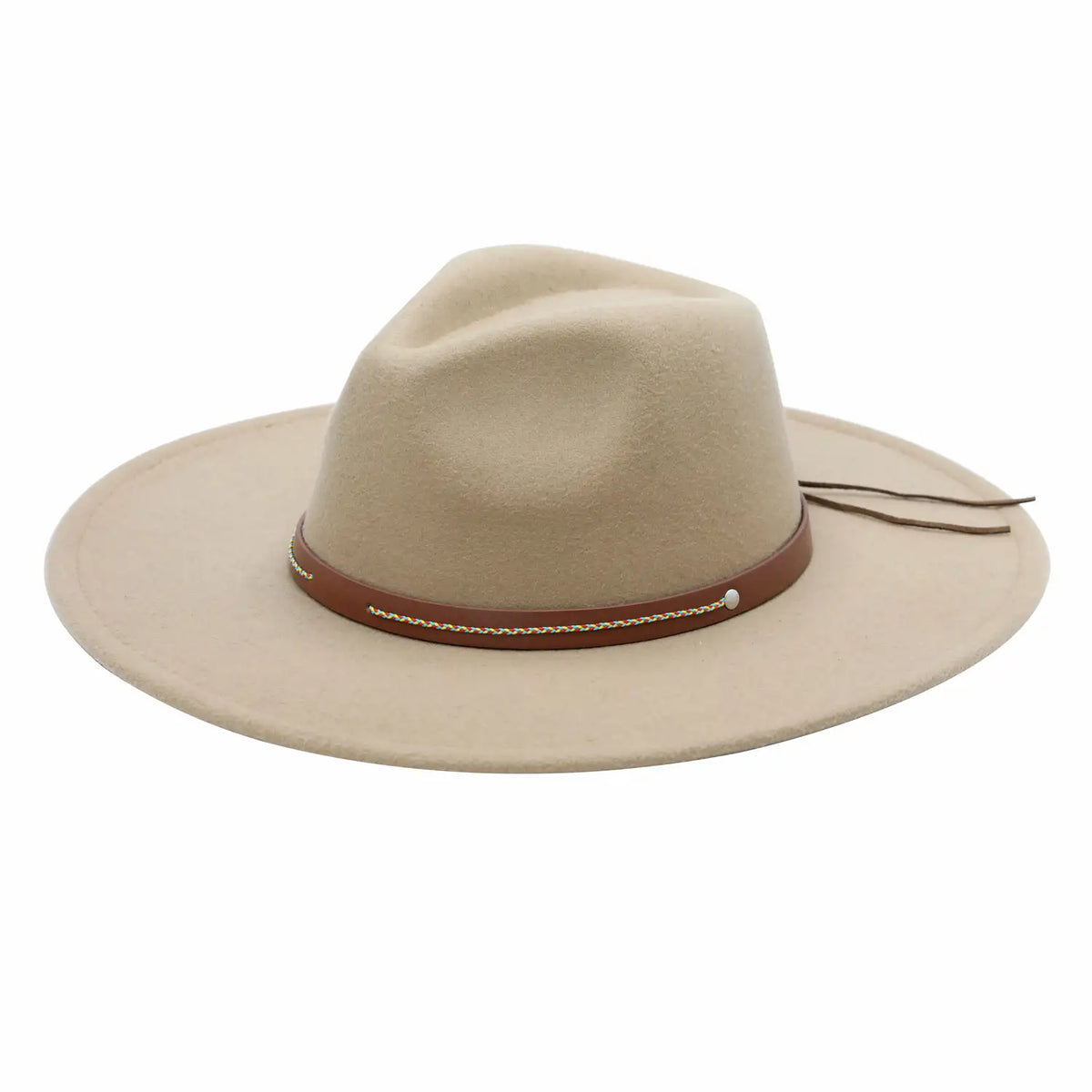 Peter Grimm Jacqulyn - Sombrero Fedora de Lana Fieltrada de Ala Ancha para Mujer