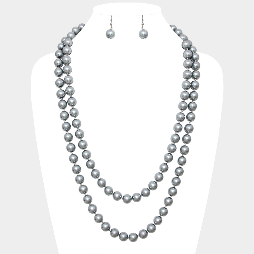 60" Pearl Necklace