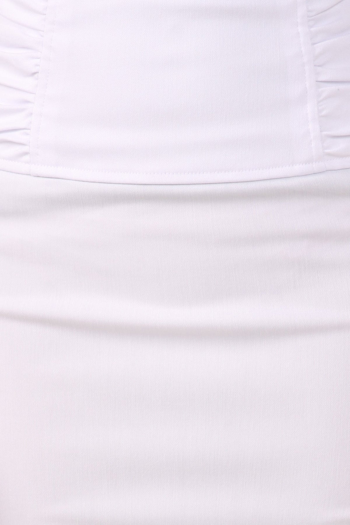 Sakkas Petite High Waist Stretch Pencil Skirt with Shirred Waist Detail