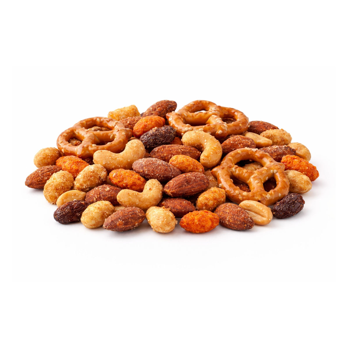 Sweet & Savory Party Mix – Flavored Nuts & Pretzels – Bulk Value Bag