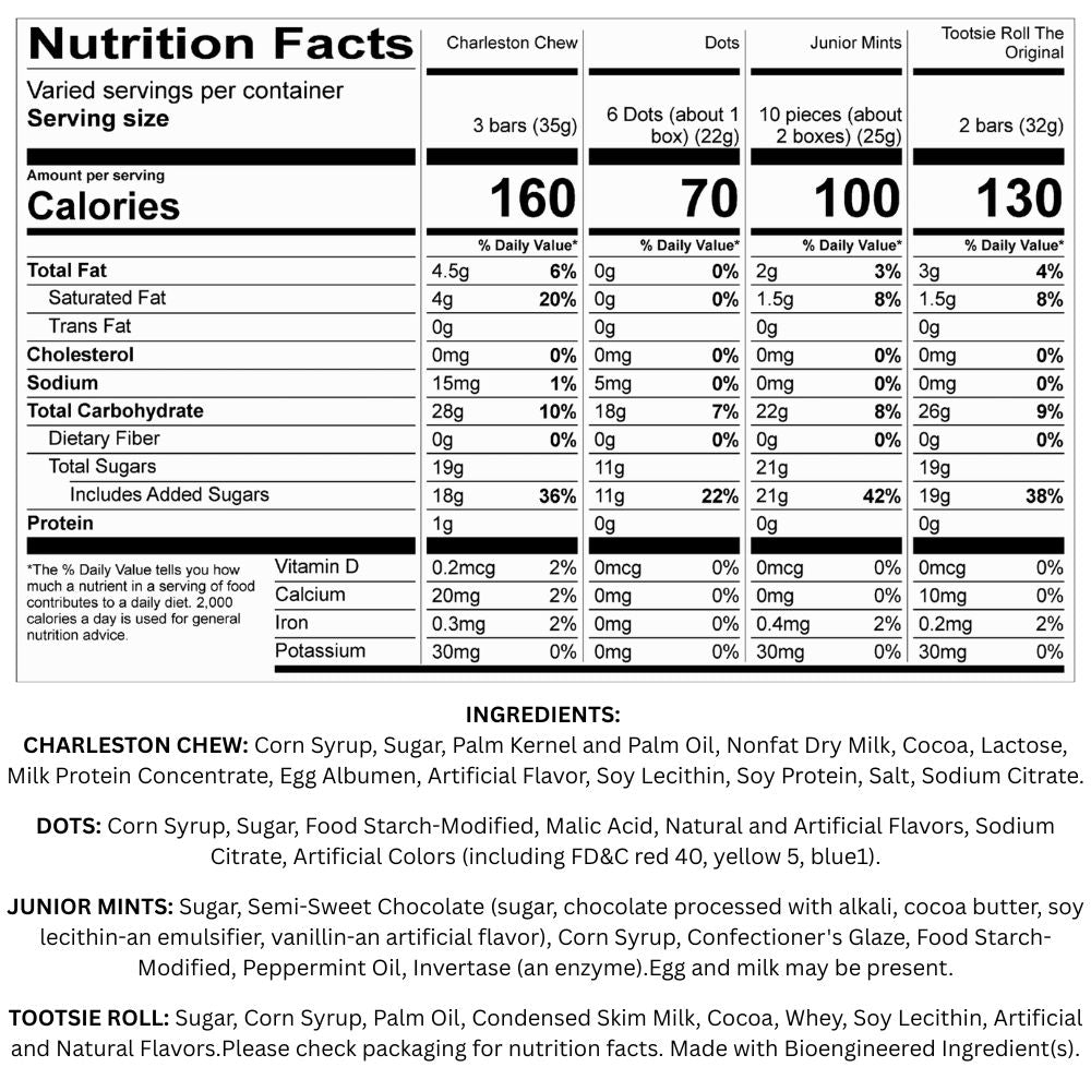 Tootsie Candy Assortment – Snack Size – Bulk Value Bag