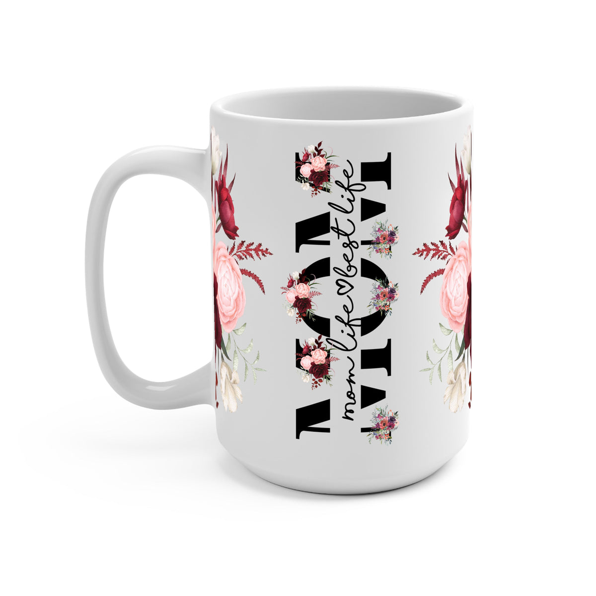 Mom Life Best Life Glass Cups