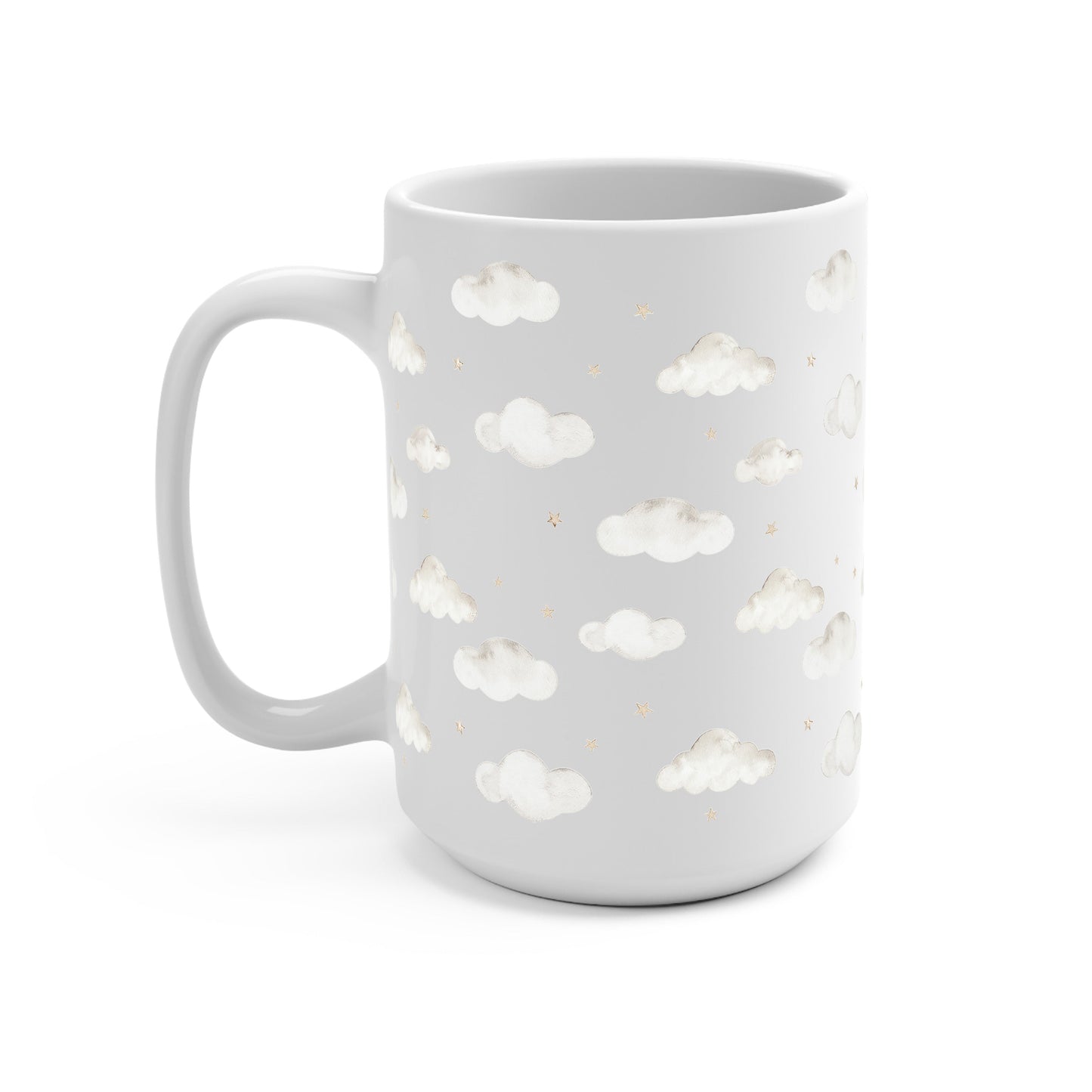 Dreamy Clouds Glass Cups