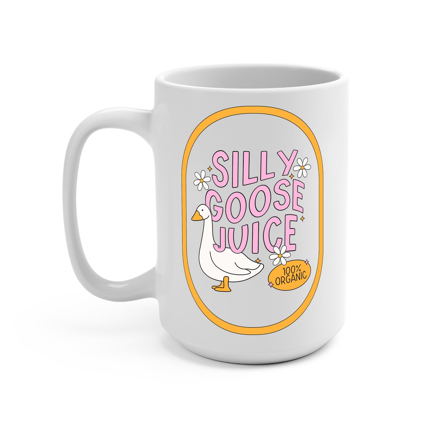 Silly Goose Juice Glass Cups
