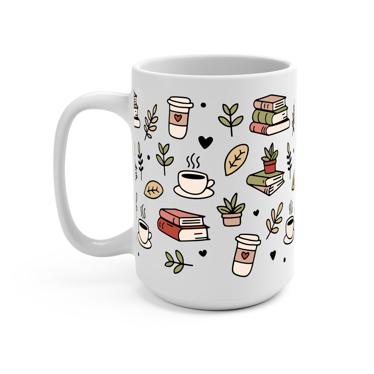 Bookish Book Lover Glass Cups