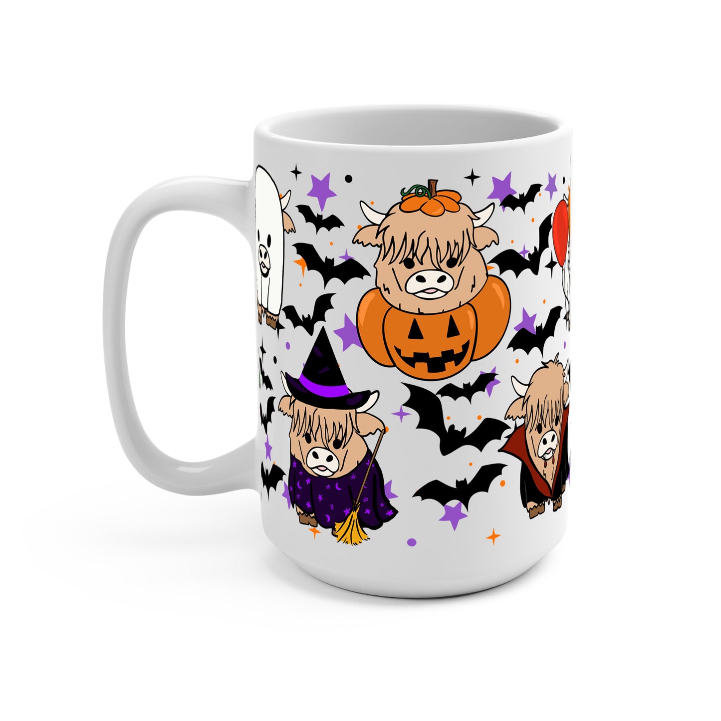 Highland Horror Glass Cups