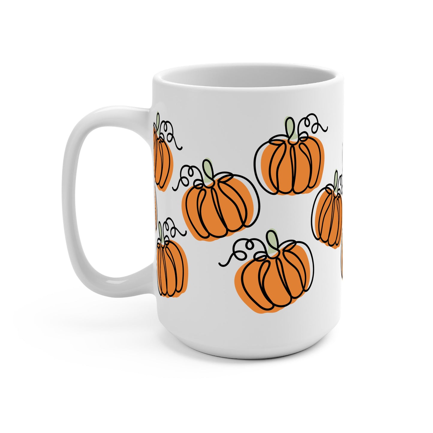 Pumpkin Patch Glass Cups
