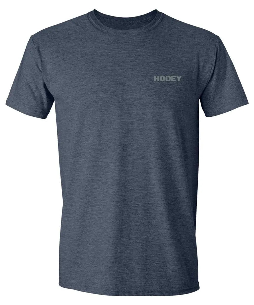 HOOey Flag Fill (Azul marino jaspeado) - Camiseta para hombre