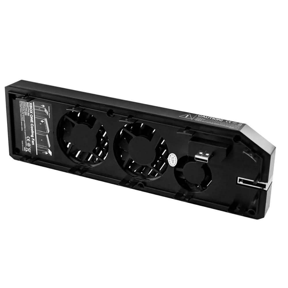 Agptek Ventilador de refrigeración Xbox One 3 Refrigerador con concentrador USB de 2 puertos