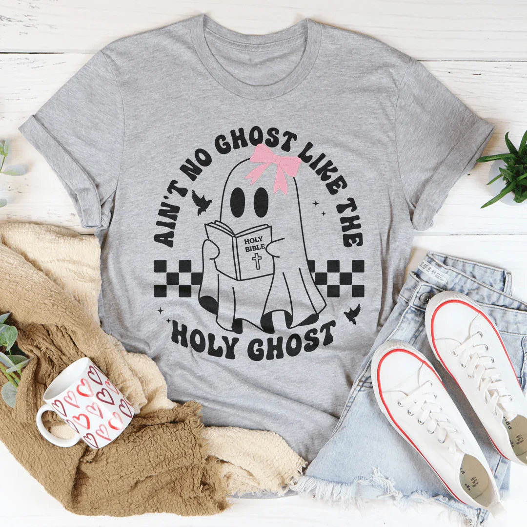 Faith Humor Casual Shirt – "Ain't No Ghost Like The Holy Ghost"