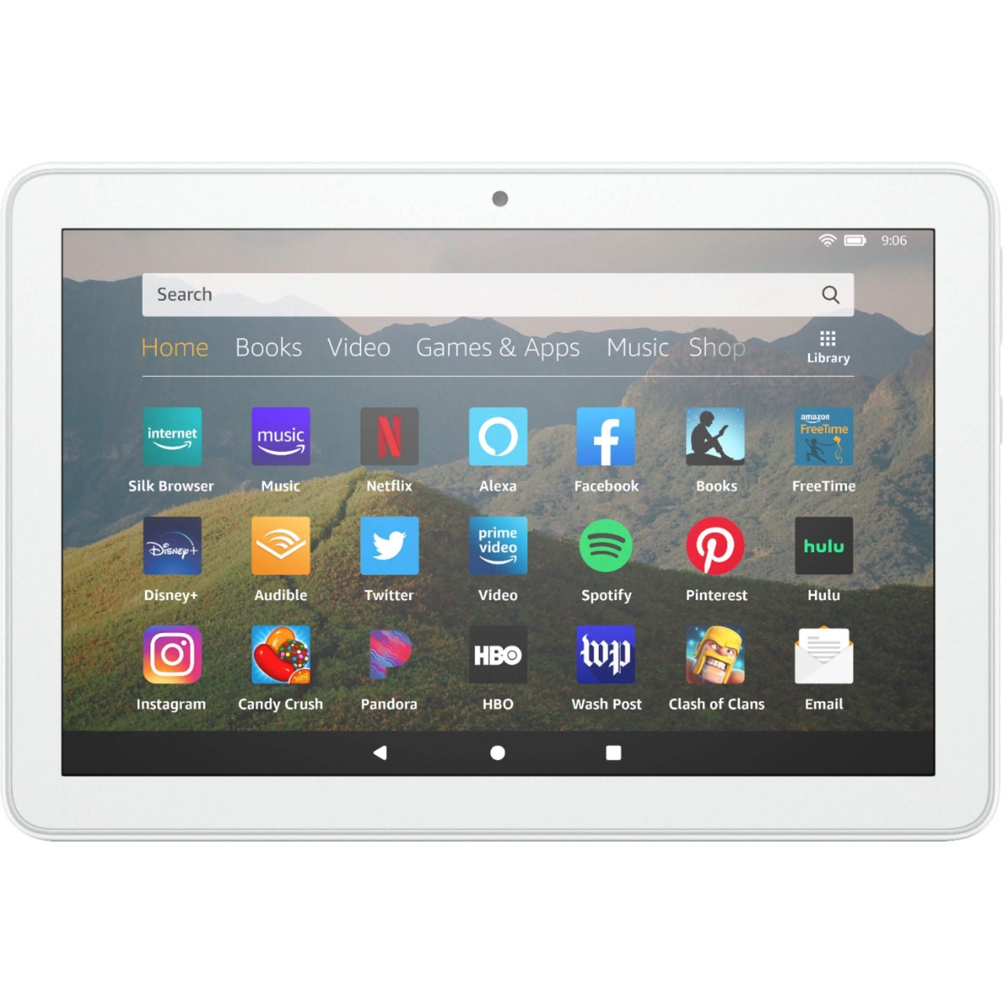 Tablet Amazon Fire HD 8 de 10.ª generación, 8", 32 GB, color blanco