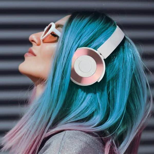 Audífonos estéreo inalámbricos metálicos Amplify