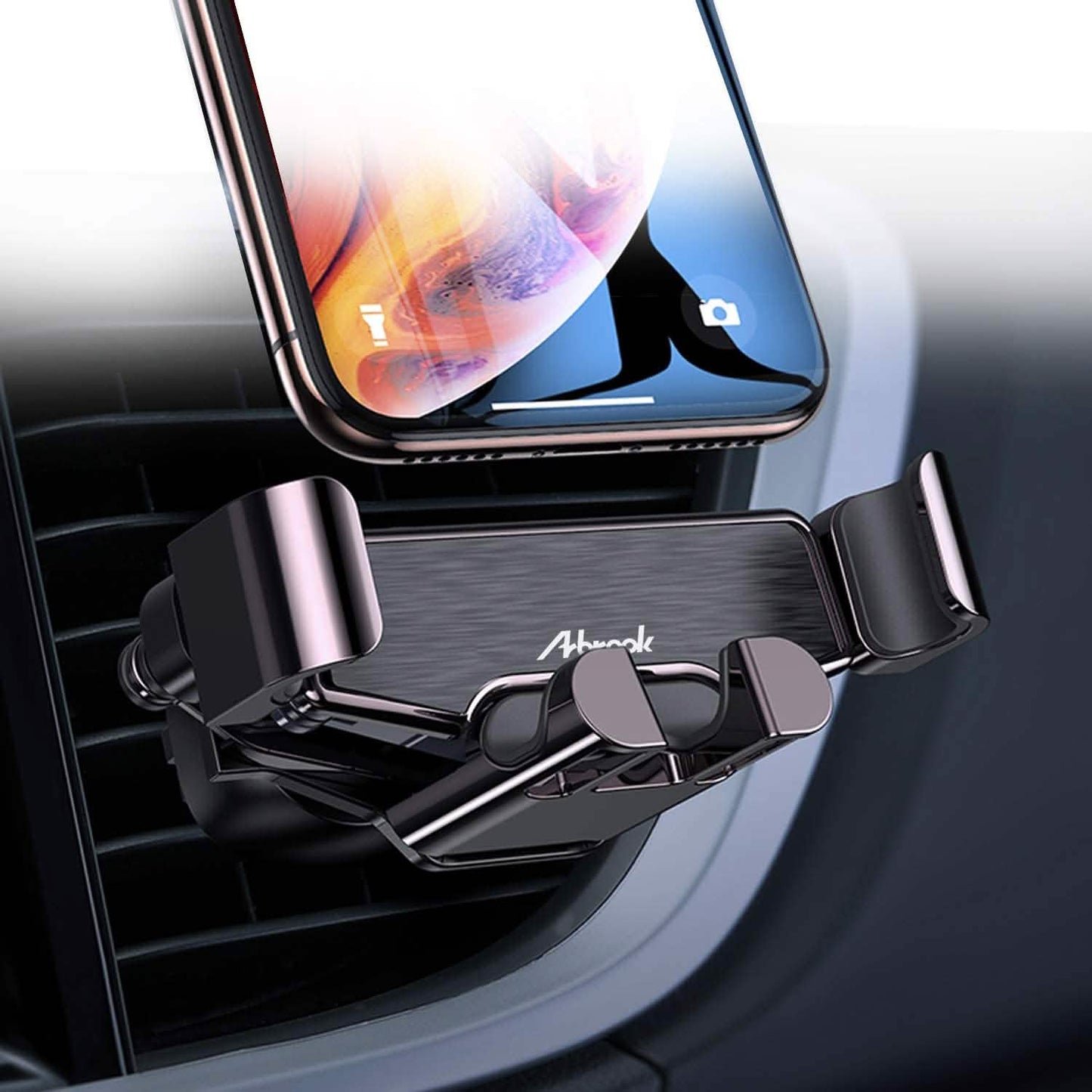Soporte para teléfono de coche Arbrook, soporte de gravedad para teléfono móvil para rejilla de ventilación