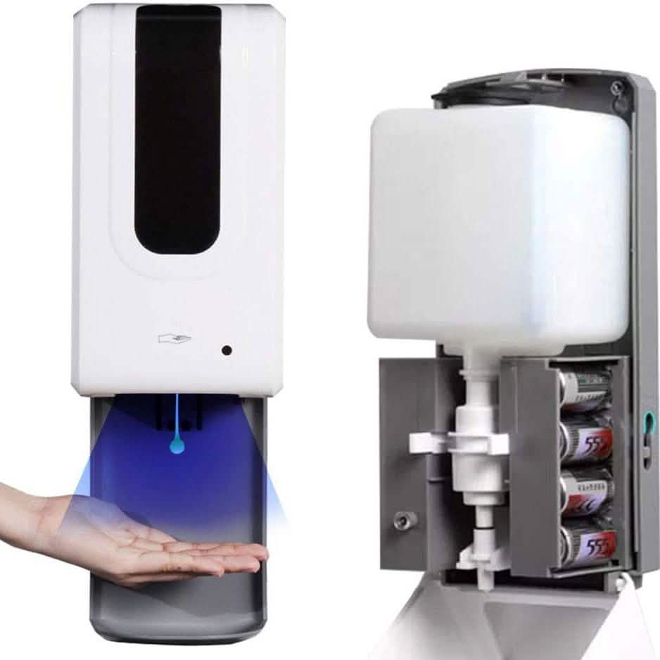 Dispensador de jabón automático - Eléctrico, sin contacto, bomba de jabón líquido a pilas