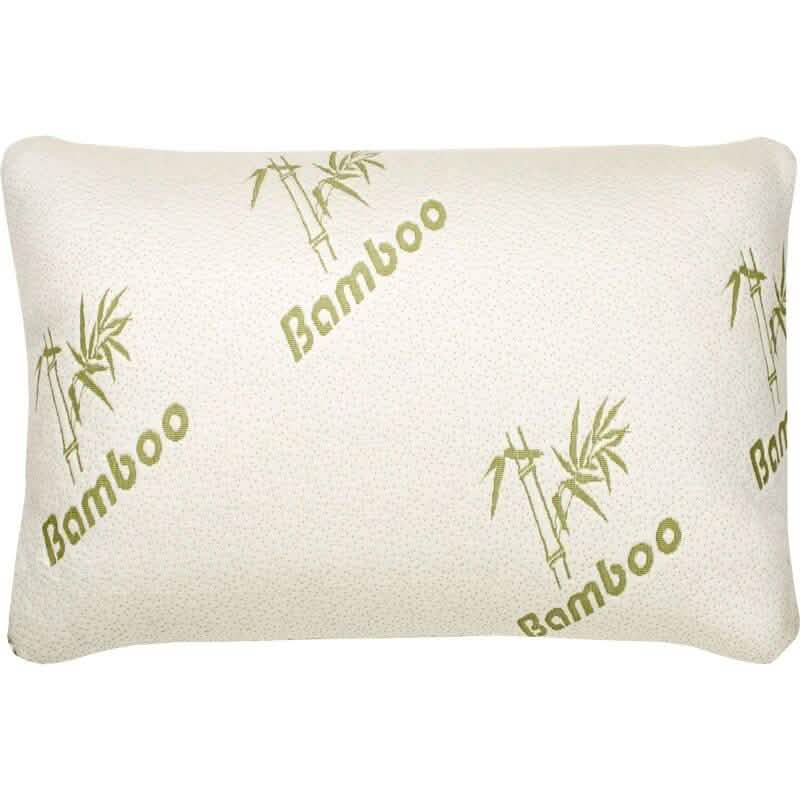 Almohada hipoalergénica de espuma viscoelástica de bambú