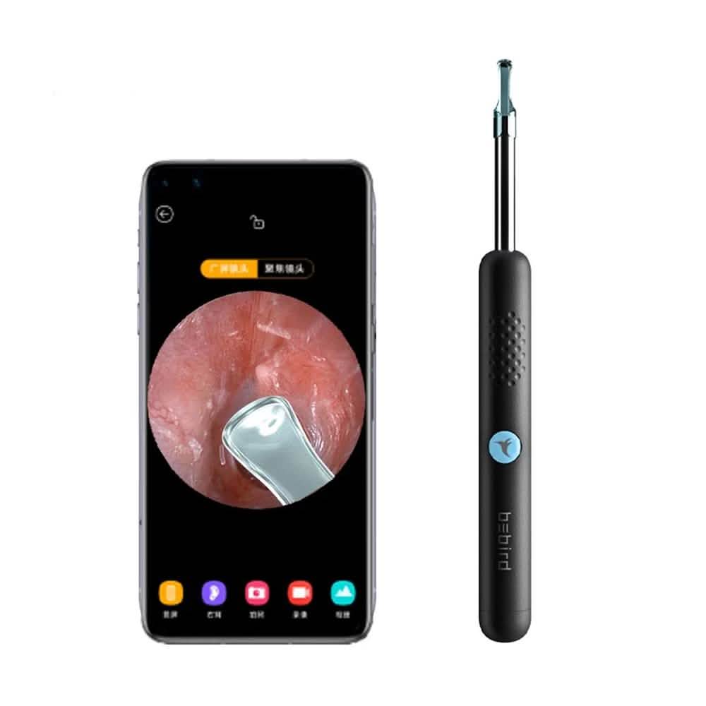 Bebird R1 Limpiador de Oídos con Otoscopio Visual Inteligente Inalámbrico