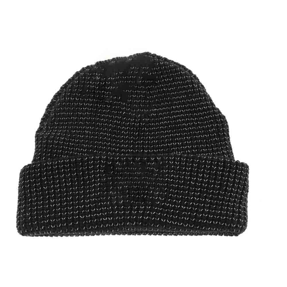 Reflective Solid Unisex C.C Beanie