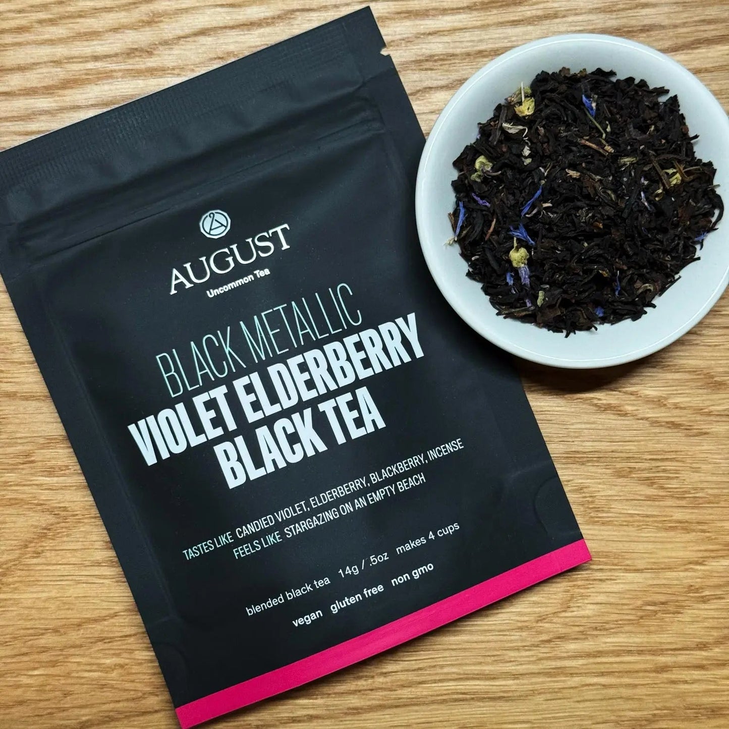 Black Metallic - Té negro de saúco morado