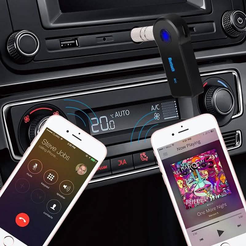 Adaptador receptor y transmisor Bluetooth 5.0 con conector de 3,5 mm