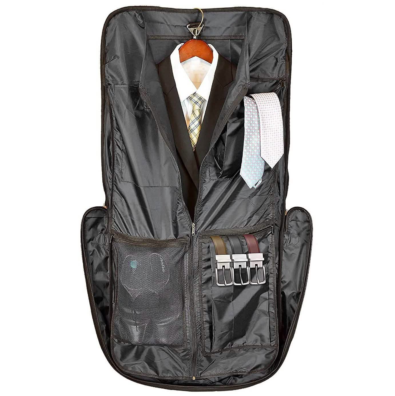 Bolsa de viaje para ropa Bolford para viajes de negocios y viajes con bolsillo acolchado para computadora