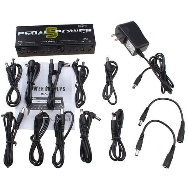 Caline CP-05 Fuente de Alimentación Aislada de 10 Salidas 9V 12V 18V para Pedales de Guitarra