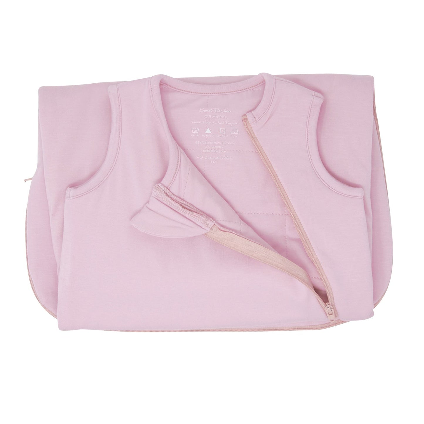 Saco de dormir rosa caramelo