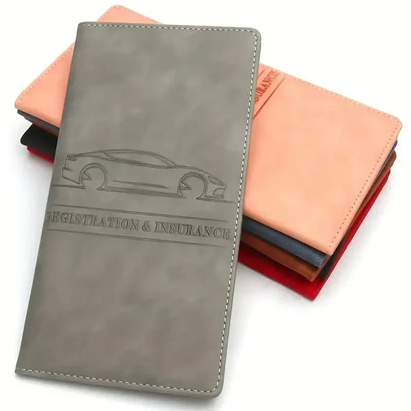 Bolso largo multifuncional para licencia de conducir de coche
