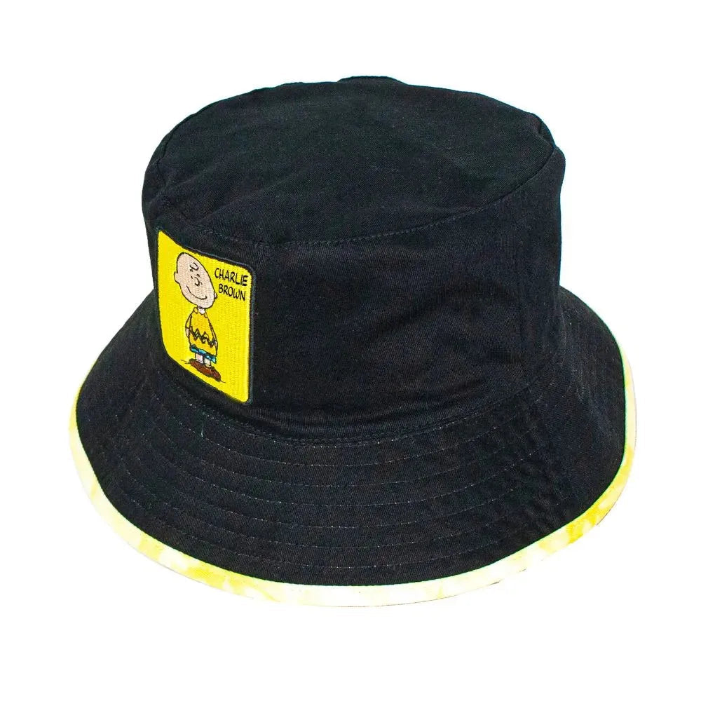 Peter Grimm Peanuts Charlie Bucket - Sombrero de cubo de algodón
