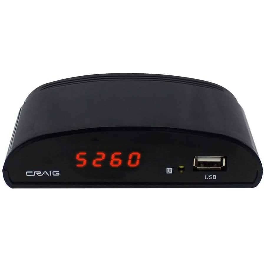 Convertidor de difusión digital a analógica Craig CVD509N con control remoto