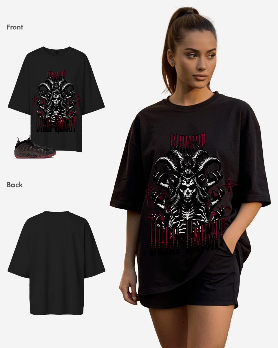G West Dark Knight Oversized Women's T-Shirt