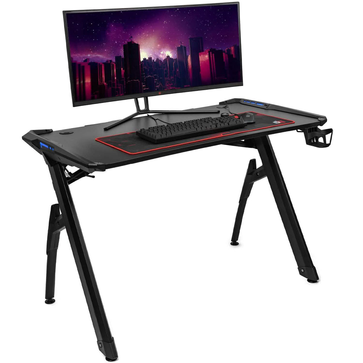 Escritorio de juegos Deco Gear 47 con LED