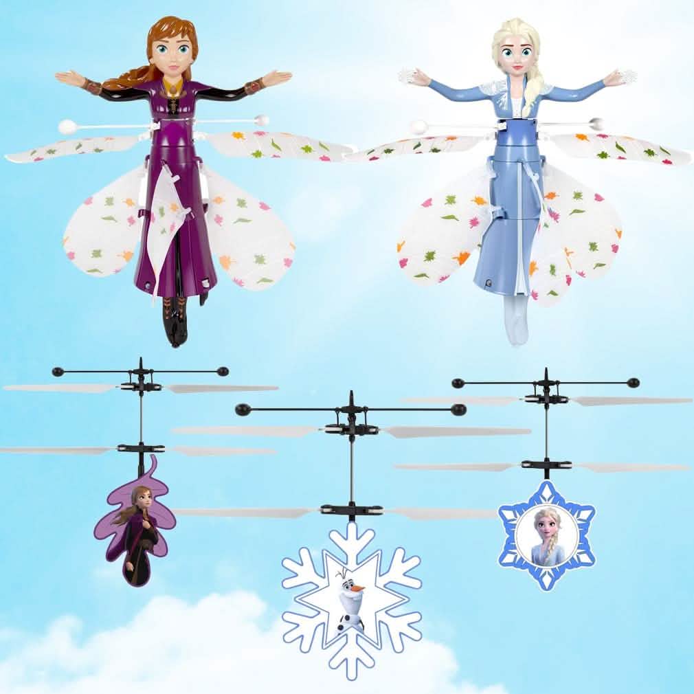 Helicóptero IR con sensor de movimiento Frozen con licencia de Disney