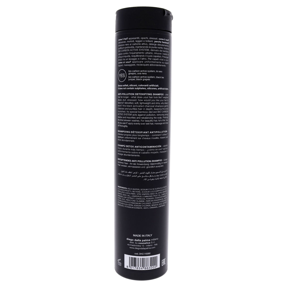 Carbone Shampoo de Diego Dalla Palma para Unisex - Champú de 8.5 oz