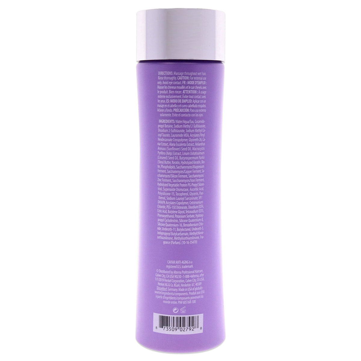 Champú Voluminizador Multiplicador Antiedad de Caviar