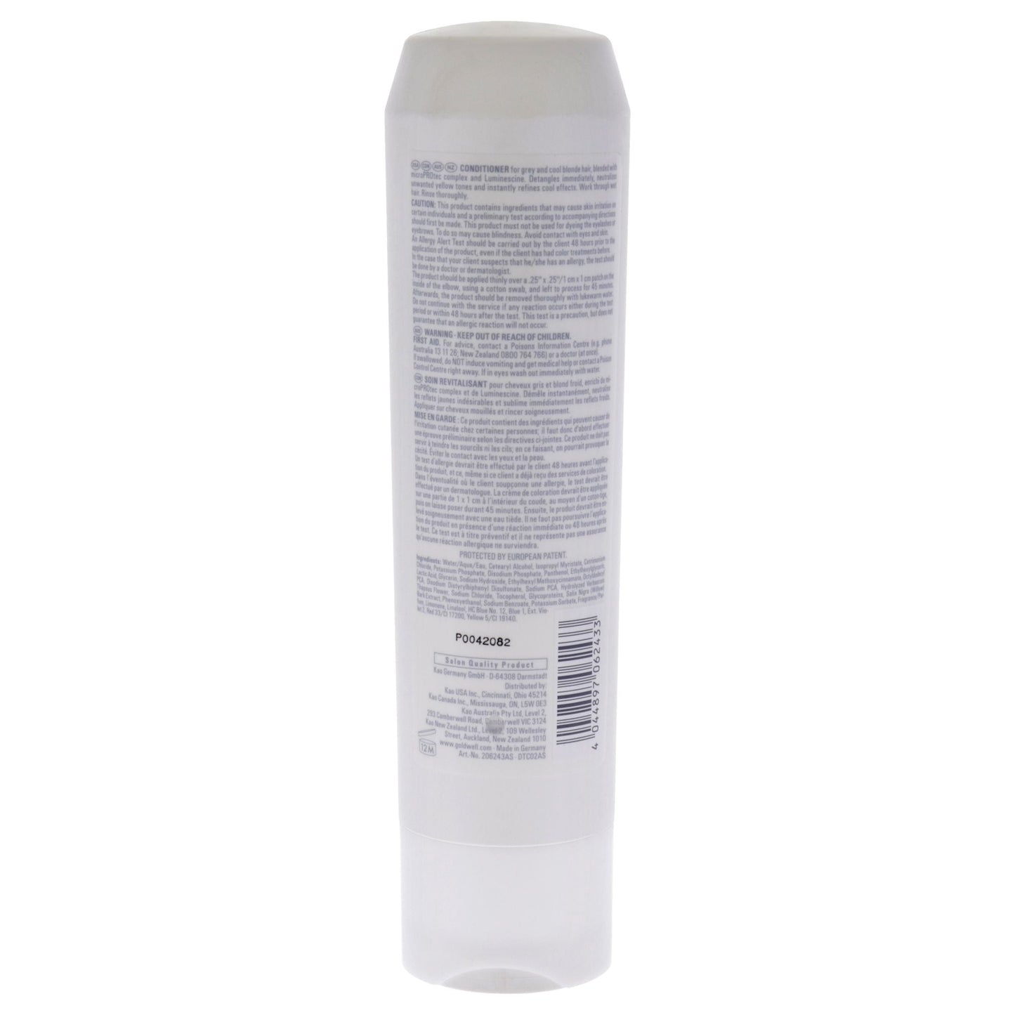 Dualsenses Silver de Goldwell para Unisex - Acondicionador de 10.1 oz