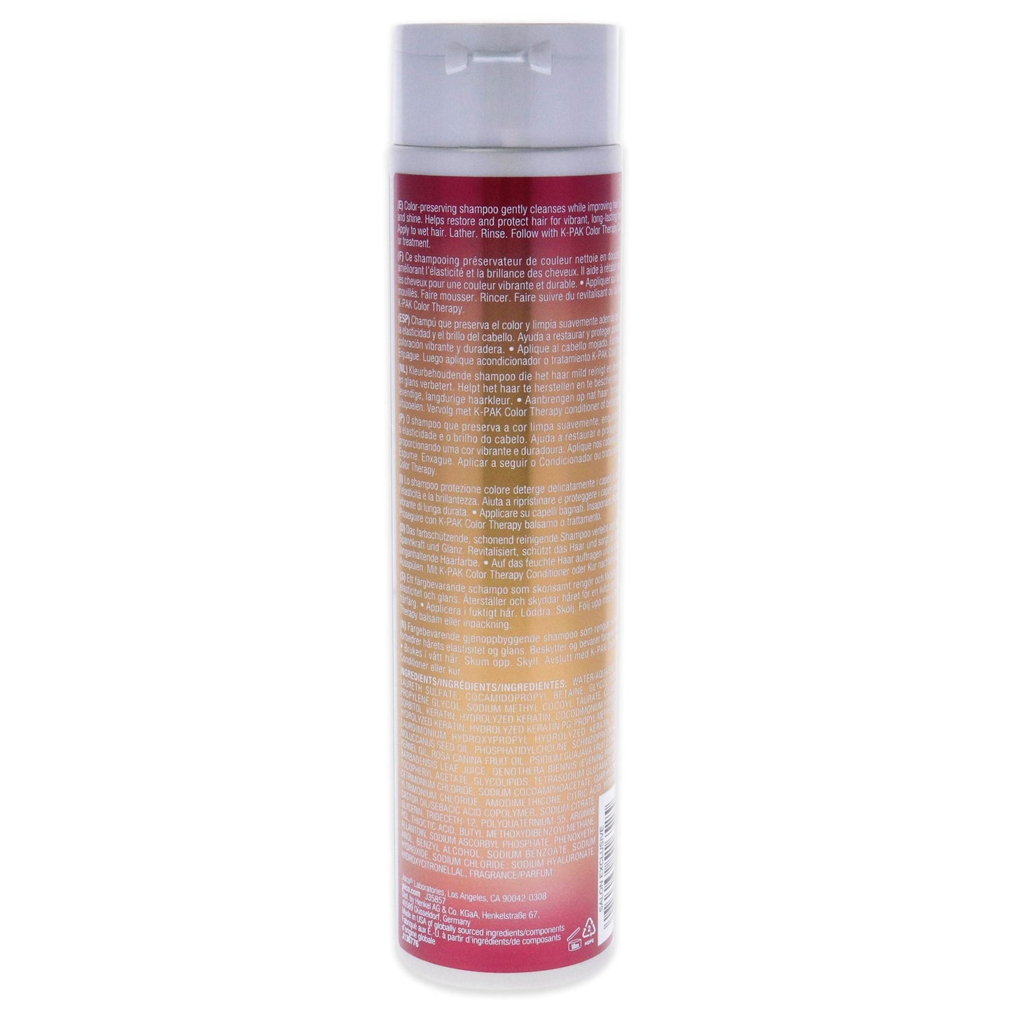 Champú K-Pak Color Therapy de Joico para unisex - Champú de 10.1 oz