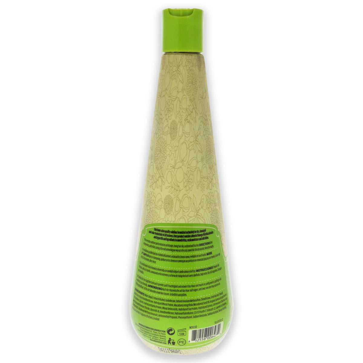 Acondicionador suavizante con aceite natural de Macadamia Oil para unisex - Acondicionador de 10 oz