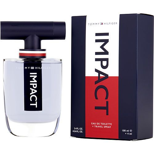 TOMMY HILFIGER IMPACT de Tommy Hilfiger EDT SPRAY 3.4 OZ y EDT TRAVEL SPRAY 0.14 OZ MINI