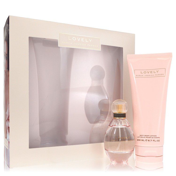 Lovely by Sarah Jessica Parker Estuche de regalo - Eau de parfum en espray de 1.7 oz + Loción corporal de 6.7 oz