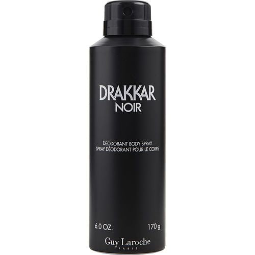 DRAKKAR NOIR de Guy Laroche DESODORANTE EN SPRAY CORPORAL 6 OZ