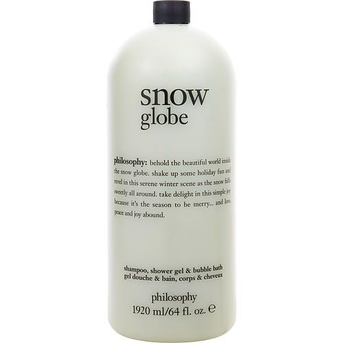 Philosophy by Philosophy Snow Globe Champú, gel de ducha y baño de burbujas --1920ml/64oz