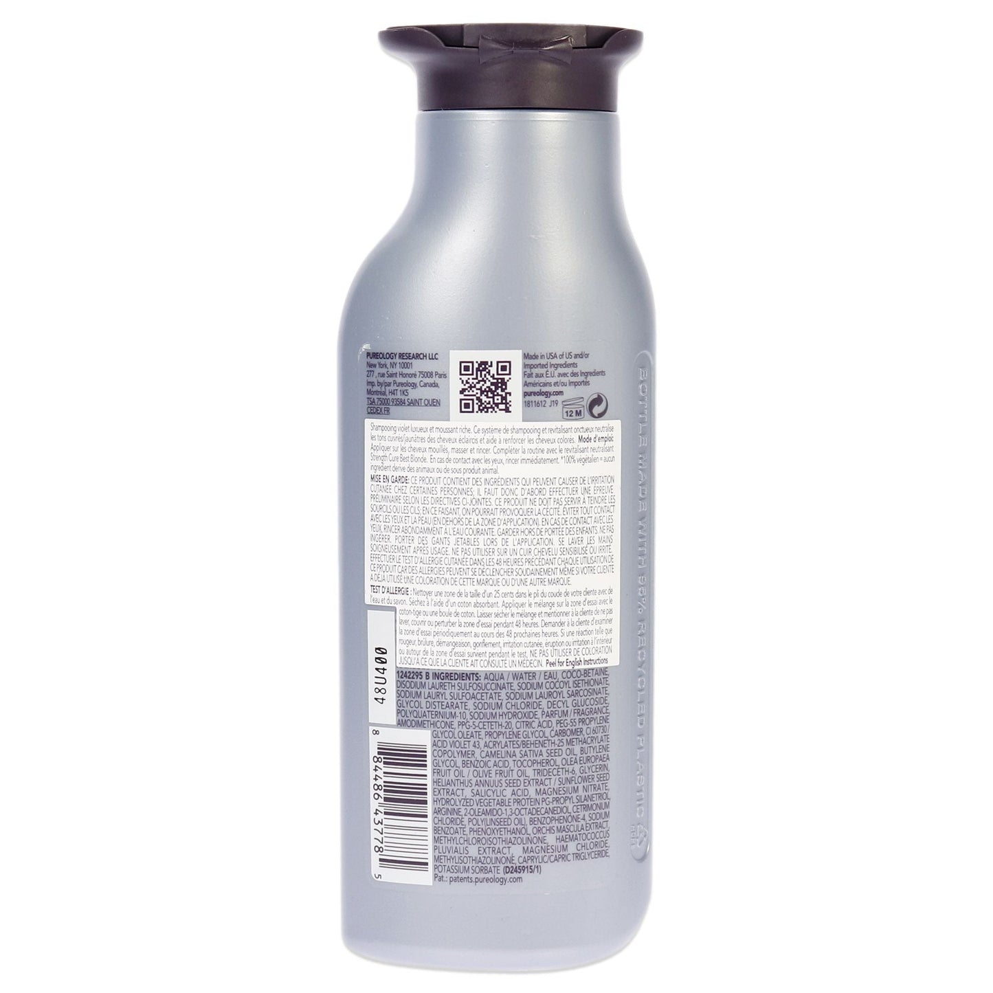 Champú Strength Cure Blonde de Pureology para Unisex - Champú de 9 oz