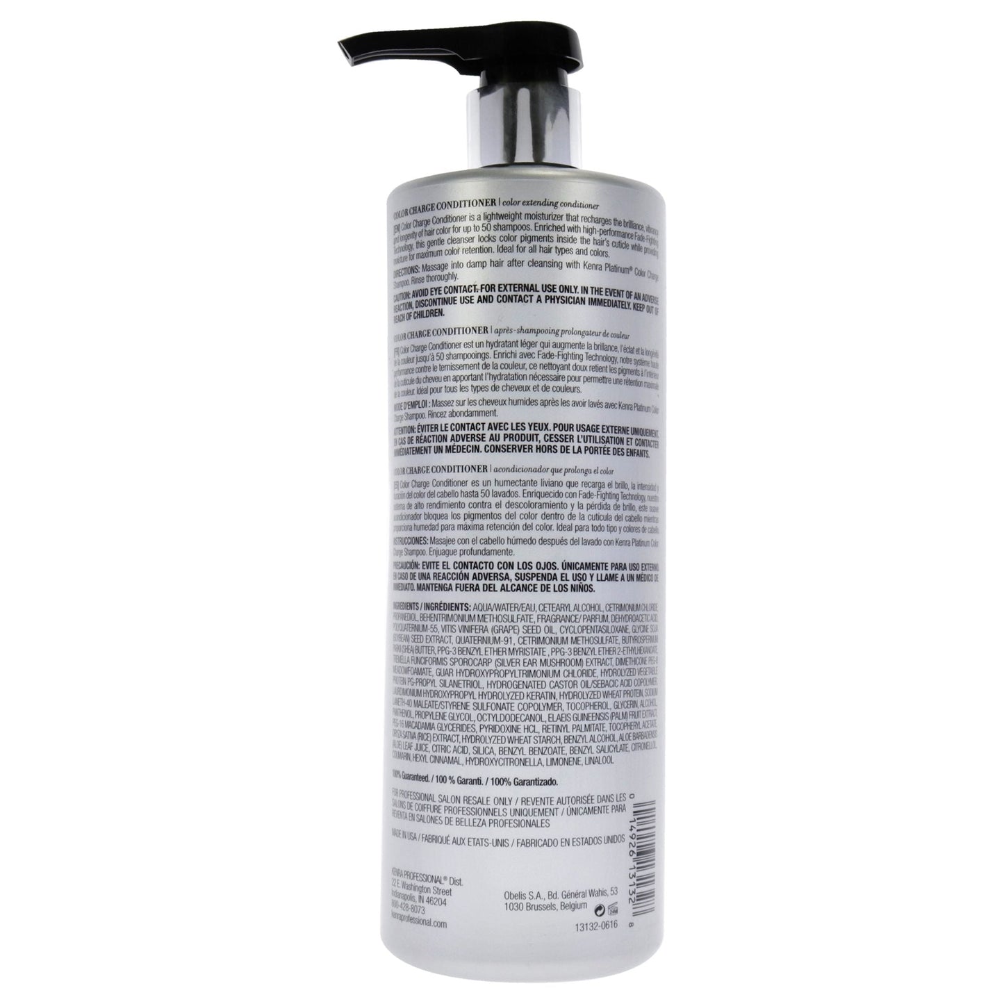 Acondicionador Platinum Color Charge de Kenra para Unisex - Acondicionador de 31.5 oz