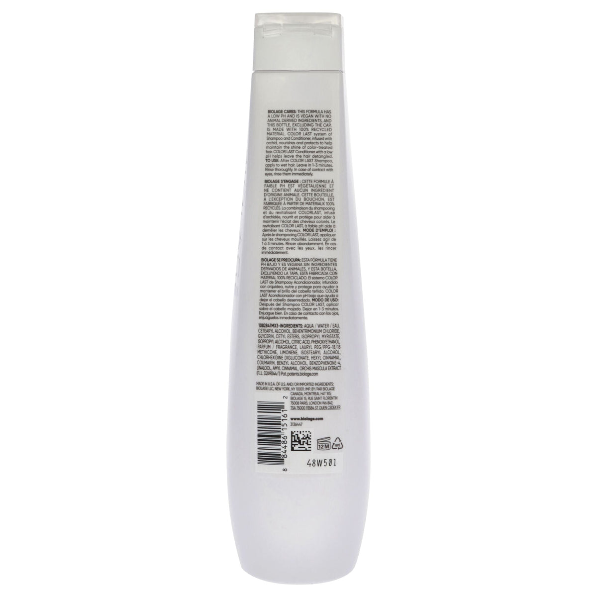Acondicionador Biolage ColorLast de Matrix para Unisex - Acondicionador de 382 g