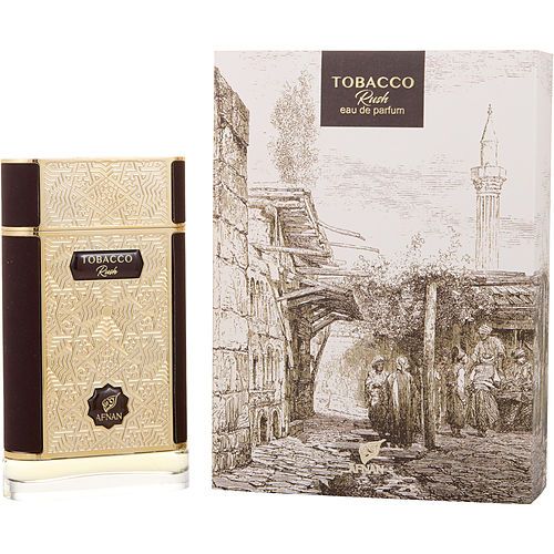 AFNAN TOBACCO RUSH de Afnan Perfumes EAU DE PARFUM SPRAY 2.7 OZ