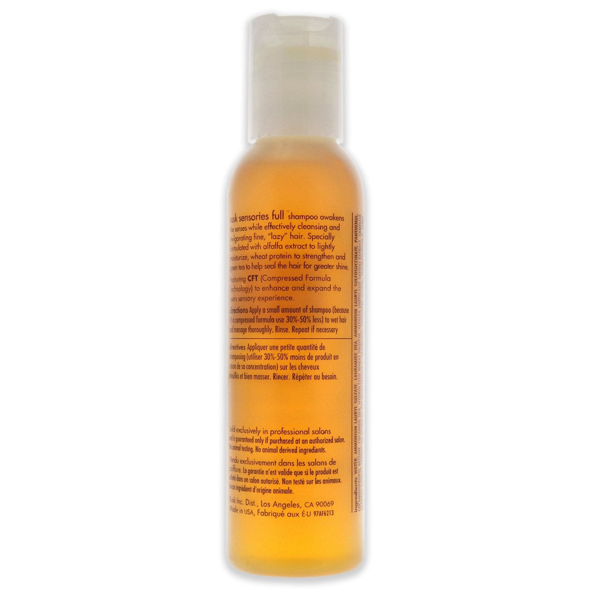 Sensories Full Green Tea Alfalfa Shampoo de Rusk para Unisex - Champú de 4 oz