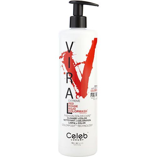 CELEB LUXURY por Celeb Luxury VIRAL COLORWASH ROJO EXTREMO 25 OZ